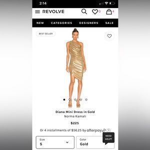 Norma Kamali Diana mini dress